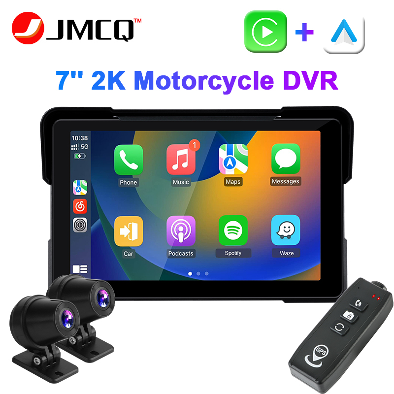 Cycling To Work - JMCQ 7 inç 2K motosiklet DVR