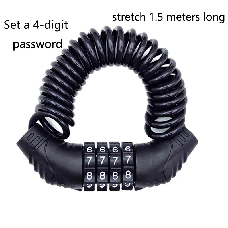 Taşınabilir 4 Haneli Şifreli K - Cable Lock Flexible incelemesi ve fiyatı